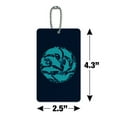 thumbnail image 6 of Dolphin Circle Sardines Ocean Fish Luggage Card Suitcase Carry-On ID Tag, 6 of 7