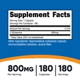 thumbnail image 5 of Nutricost L-Glutamine 800mg, 180 Capsules - Gluten Free & Non-GMO Health Supplement, 5 of 5