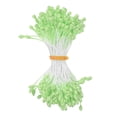 thumbnail image 1 of Uxcell 150-Pack Estambres de Flores para Manualidades, Pistilo Floral Artificial de Perlas de Doble Cabeza de 5 mm para Hacer DIY [Verde Menta], 1 of 6