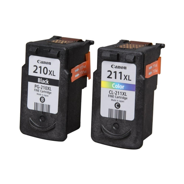 Canon PG-210/CL-211 XL Original Ink Cartridge/Paper Kit - Combo