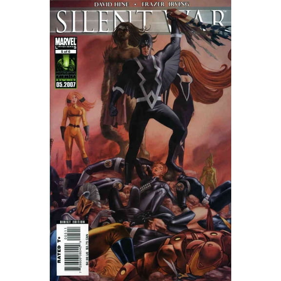 Silent War #5 VF ; Marvel Comic Book