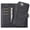 Black, variant on for iPhone 17e/16e Detachable Magnetic Flip Wallet Case with RFID Blocking Card Slots, Support Wireless Charging, PU Leather Full Body Protection Kickstand Magnetic Clasp Rugged Cover, Gray