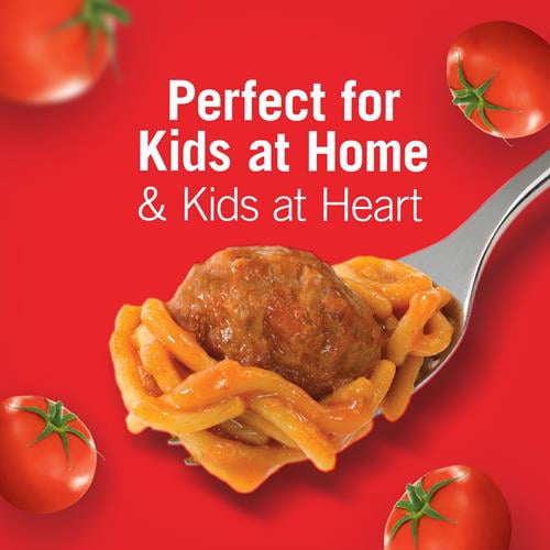 Chef Boyardee Spaghetti & Meatballs, Microwave Meal, 7.5 Oz. 4-Count - Pack of 2