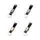 thumbnail image 3 of Minnieouse LLavero de Metal para hombre, soporte de cuero de negocios para coche, colgante de regalo para llaves, cinturón de bucle, accesorio organizador Accesorios de disfraces Blanco + Negro Minnieouse AP015097-02, 3 of 6