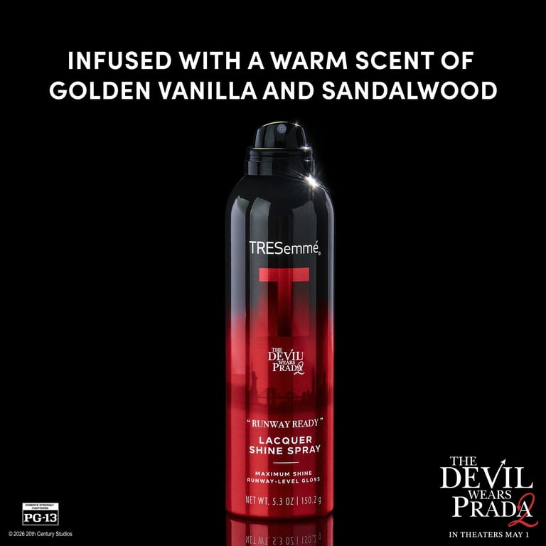 TRESemmé Runway Ready Lacquer Shine Spray, A-List Collection , 5.3