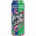 thumbnail image 1 of Brisk Half & Half Iced Tea + Watermelon Lemonade, 710mL Can, 1 of 3