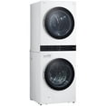 thumbnail image 2 of LG WKGX201HWA 27 inch White WashTower Laundry Center with 4.5 cu. ft. Washer and 7.4 cu. ft. Gas Dryer, 2 of 4