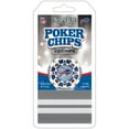 thumbnail image 2 of MasterPieces Casino Style 20 Piece 11.5 Gram Poker Chip Set NFL Buffalo Bills Silver Edition, 2 of 3