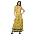 thumbnail image 1 of Moomaya Ensemble Palazzo Ample et Crop Top Robe Ethnique Imprimée Santon pour Femmes, 1 of 1