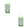 thumbnail image 1 of Bewildely Soporte de caja de pañuelos de plástico transparente a la moda, dispensador de bolsa de compras de comestibles de pared, organizador de bolsa Type3 NO3 Bewildely CBP060232, 1 of 5