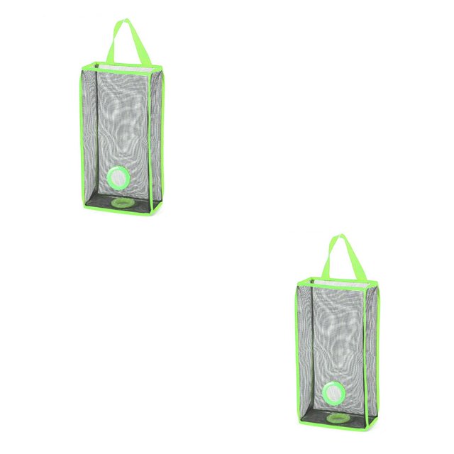 Bewildely Soporte de caja de pañuelos de plástico transparente a la moda, dispensador de bolsa de compras de comestibles de pared, organizador de bolsa Type3 NO3 Bewildely CBP060232
