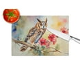 thumbnail image 4 of Long-Eared Owl Glass Cutting Board 12 in x 15 in, 4 of 5