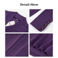 thumbnail image 4 of SIEANE Women's Knit Cardigan Casual Long Sleeve Drape Knit Sweater Open Front Cardigan,XXL, 4 of 5
