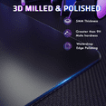 thumbnail image 6 of ATTACK SHARK CM05 Glass Gaming Mouse Pad,17.7x15.7  in Tempered Glass Hard Large Mouse Mat with Nano-Textured Surface, Non-Slip PU Leather Base,9H Scratch Resistant for FPS &PC Gaming  Black, 6 of 9