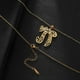 thumbnail image 4 of Chai Amulet Women Men Pendant Necklaces Stainless Steel Gold Plated Jewelry Kabbalah Jewish Judaica of Charity Fortune, 4 of 5