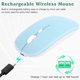 thumbnail image 5 of Funda Con Teclado Likrtyny para Tab A9plus 11 Pulgadas Azul Con Mouse, 5 of 9