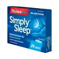 Simply Sleep NonHabit Forming Nighttime Sleep Aid Caplets, 24 ct
