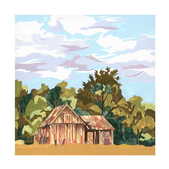 Trademark Fine Art Melissa Wang House in Village I Canvas Wall Art