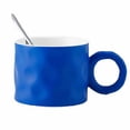 thumbnail image 2 of Klein Blue Coffee Cup Ceramic Cup Business Event Gift Set High Beauty Water Cup Festival Companion Gift, 2 of 7