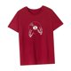 thumbnail image 5 of Camiseta para mujer verano ropa suave moda cuello redondo camiseta para mochilero deportes XL, 5 of 7
