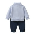 thumbnail image 5 of UYYX Toddler Outfits For Boys 2T Clothes Boys Toddler Boy Clothes Long Sleeve Sweatshirt Pants Set Fall Winter Outfits 12-18 Months, 5 of 8