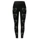 thumbnail image 3 of MKLEKYY Leggings ajustados con estampado de huesos para mujer, leggings de ejercicio para fitness, pantalones de yoga, 3 of 3