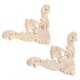 thumbnail image 5 of Wood Applique Unpainted for DIY Khaki Wood Adds European Charm to Furniture and Walls 2 Pieces, 5 of 5