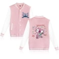thumbnail image 1 of Sudadera con capucha de Disney Stitch de los 90 para hombre y mujer, sudadera de béisbol, chaquetas Harajuku para niños y niñas, ropa de calle, abrigos universitarios Y2k, 1 of 1