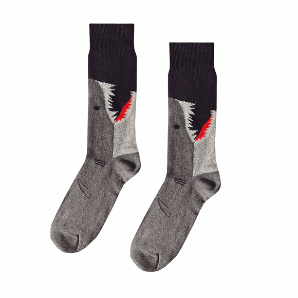 Calcetines De Tiburón Divertidos Moda