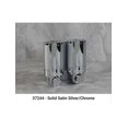 thumbnail image 1 of AVIVA Liquid Bath Amenities Dispenser 2-Chambers Chrome with Solid Satin finish 1/Pack, 1 of 1