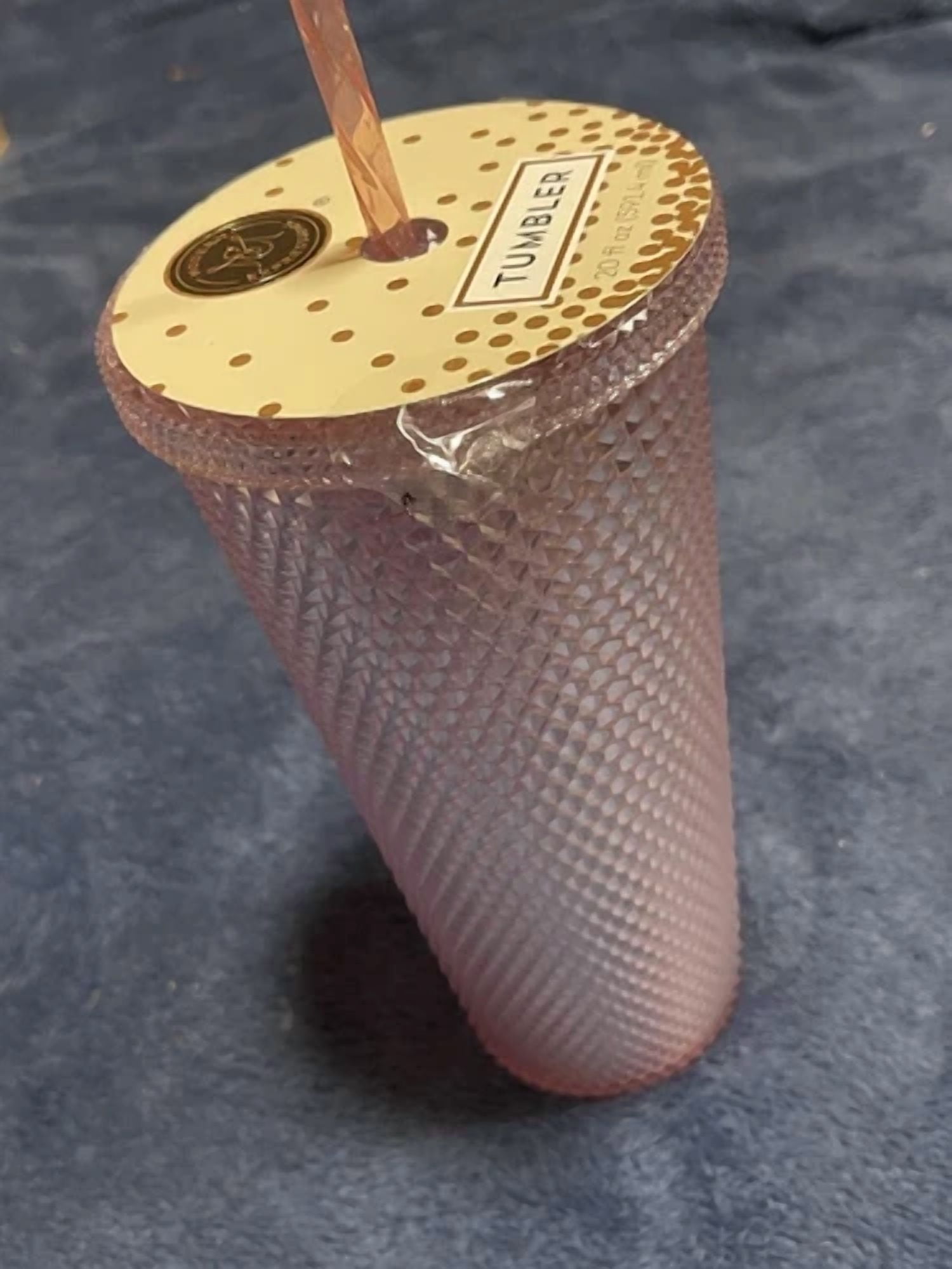 Wicked Starbucks Stainless Steel Vacuum Sealed Tumbler Gold