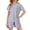 Suit-724Gray, variant on Gamivast 2 Piece Summer Set for Girls Polka Dot Short Sleeve Tee and Comfortable Shorts Lightweight Breathable Fabric for Playwear Casual Pajama Outfit
