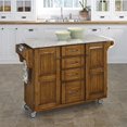 thumbnail image 2 of Homestyles Create-a-Cart Chariot de Cuisine à Rouler en Bois en Brun, 2 of 24