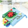 thumbnail image 3 of Soft Cloth Book Portable Interactive Early Learning Educational 3D Baby Cloth Book for Infant, 3 of 7