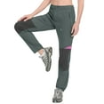 thumbnail image 4 of Little Donkey Andy Women's Lightweight Quick Dry Hiking Pants Reinforced Knees UPF 50 for Mountain Climbing Camping Deep Gray S, 4 of 7
