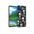thumbnail image 1 of Compatible with Moto One 5G Phone Case, Skull-5 Case Silicone Protective for Teen Girl Boy Case for Moto One 5G, 1 of 1
