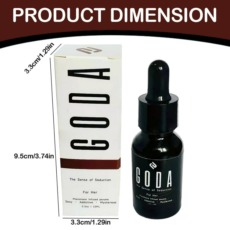 GODA FOR HER フェロモンオイル 15ml最新版 GODA For Her Pheromone Perfume For Women Long-Lasting with