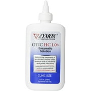 Angle View: ZYMOX Pet King Brand Otic Pet Ear Treatment with Hydrocortisone 8 oz