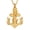 Gold, variant on Fishing hook Antler Cross Anchor Urn Pendant Cremation Jewelry for Ashes Keepsake Memory Necklace Memorial Jewelry