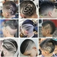 thumbnail image 4 of 16 Style/one piece Barber Shop Carving Mold Electric Clippers Tool Supplies Hair Stylist Adult and Children Lettering Pattern, 4 of 5