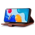 thumbnail image 3 of For Xiaomi Redmi Note 14 4G (164.84mm) Case Cowhide Texture Leather Wallet Phone Cover with Stand -, 3 of 5