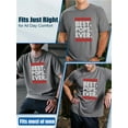 thumbnail image 6 of AllAreN Dad Shirt Best Grandpa in the World T-Shirts for Father Funny 2025 T-Shirts for Dad, 6 of 7