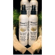 Wosa's Natural Herbal Tea Leave-in Conditioner Spray for Skin and  Hair