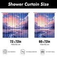 thumbnail image 5 of Durable Waterproof Polyester Shower Curtain Odorless Perfect for Your Bathroom Decor 72x72inch, 5 of 5