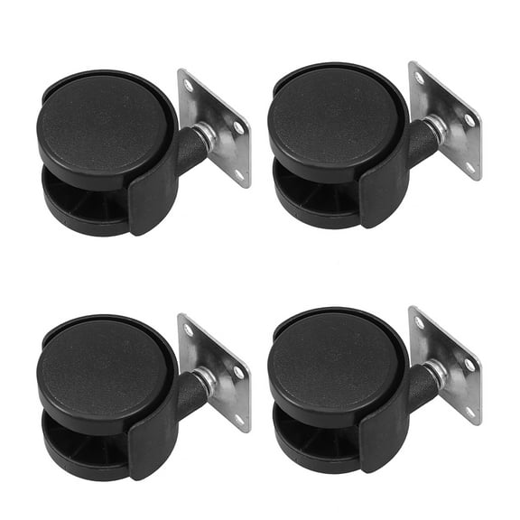 unbranded  4 Pcs Llantas Para Muebles Replacement Wheelchair Wheels Black