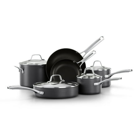 

Calphalon Classic AquaShield Nonstick Cookware 10-Piece Pots and Pans Set