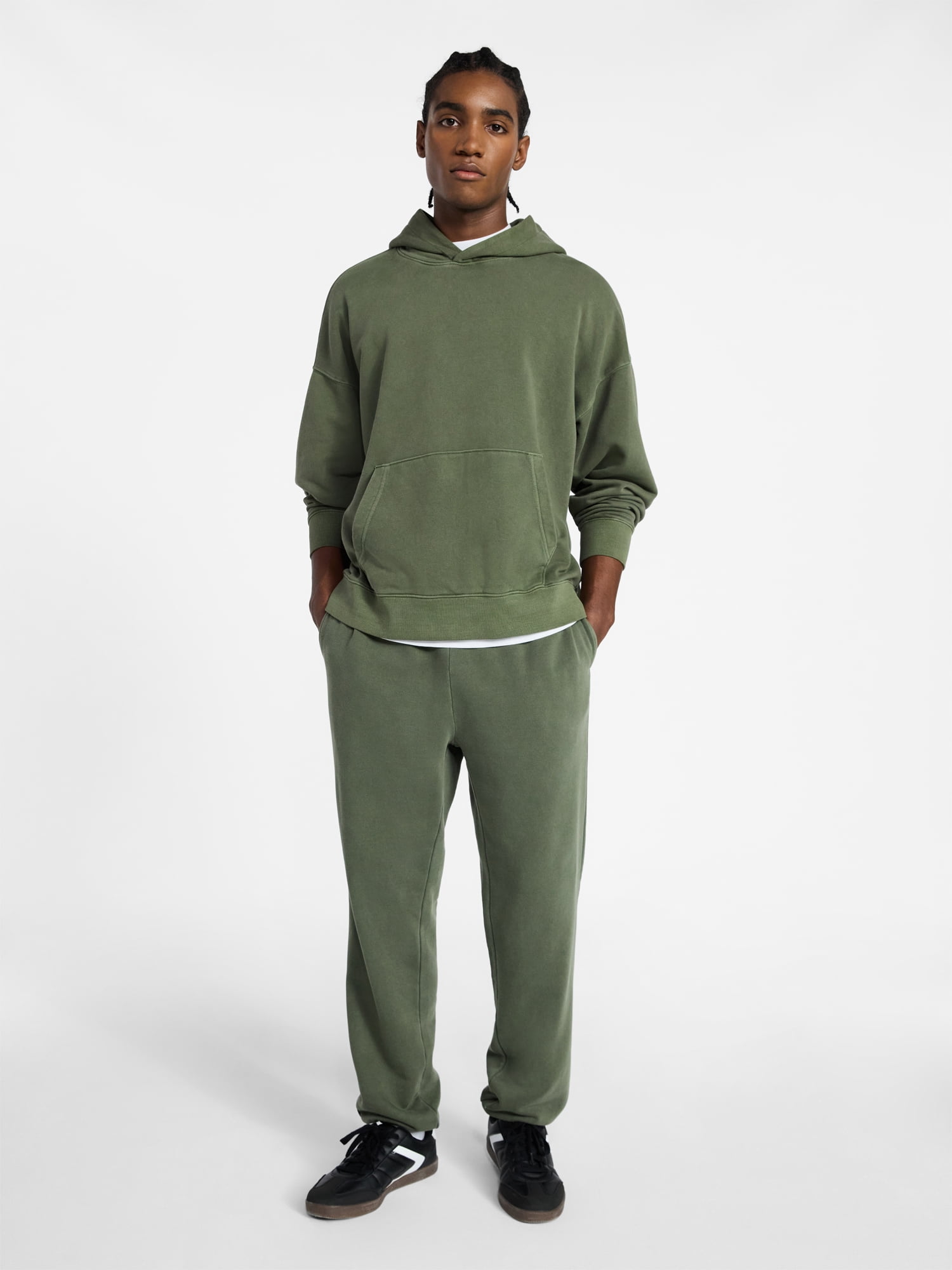 No Boundaries Soft Fleece Jogger Sweatpants, 30'' Inseam, Men's XS-4XLT