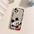 thumbnail image 1 of Disney Mickey Mouse Phone Case for iPhone 11 12 13 Mini Pro Max 14 Pro Max Case shell xuanjing unisex, 1 of 2