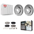 thumbnail image 1 of Transit Auto Front Disc Brake Rotors and Ceramic Pads Kit for Car Toyota Camry with 275mm Diameter Rotor K8T-100278, 1 of 11