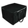 AutoExec File Tote Bag, 600-Denier Nylon, 14 x 17 x 10-1/2, Gray/Black